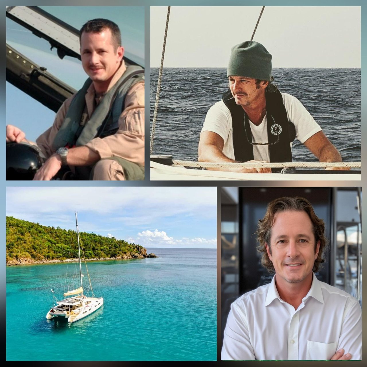 Ryan Roberts: fighter pilot, sailing the Caribbean, and at work today